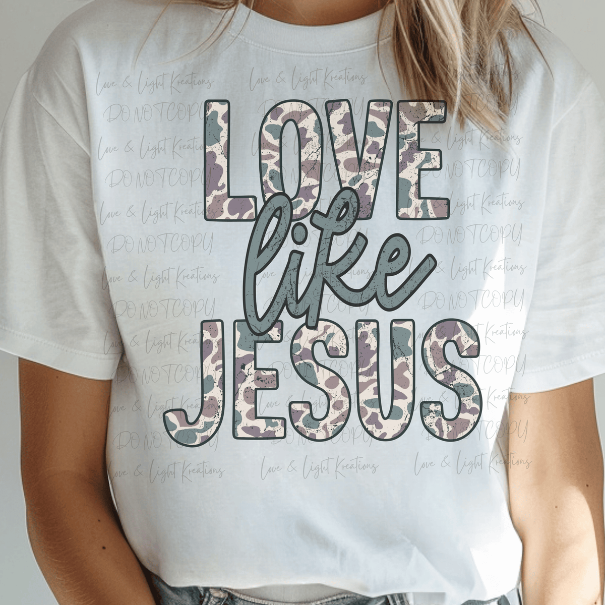 Camo Love Like Jesus