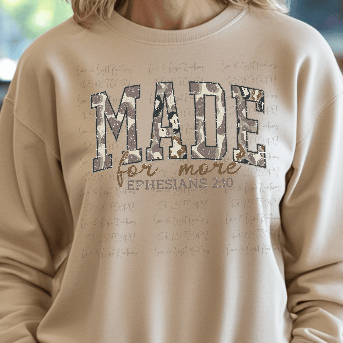 Camo Made for More