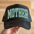 Camo Mother Turquoise Outline