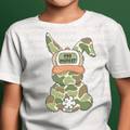 Camo Print Egg Hunter Bunny
