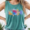 Catch Ya Later Neon Patterned Fish
