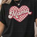 Checked Heart Mama