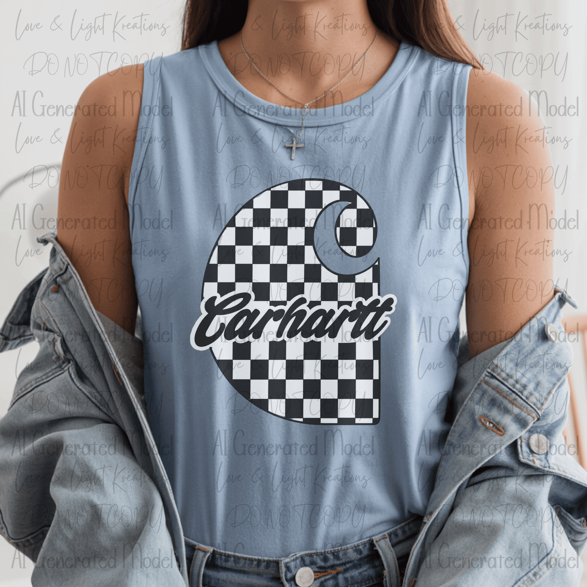 Checker C Working Gear with Capital Letters