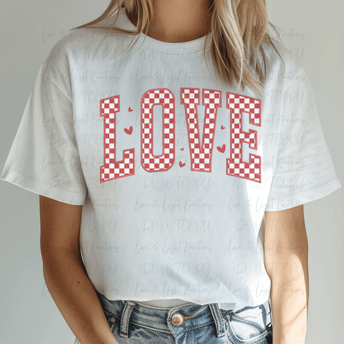 Checkered Love Arched