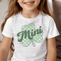 Checkered Shamrock mini