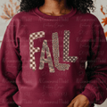 Checkered, Leopard, Camo, Distressed Fall