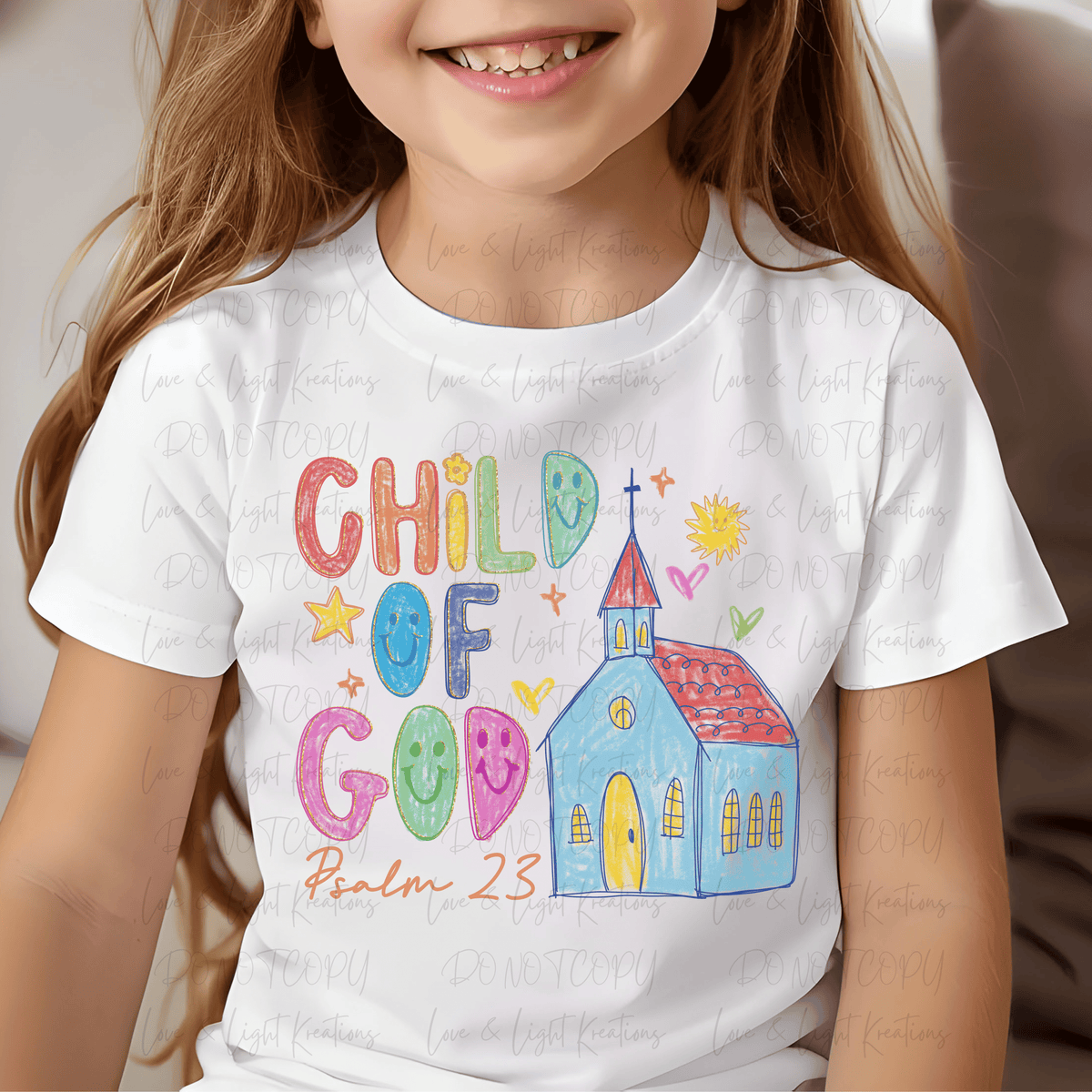 Child of God in Child Coloring