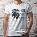 Christ's Face and Lion Face God is Our Refuge and Strength