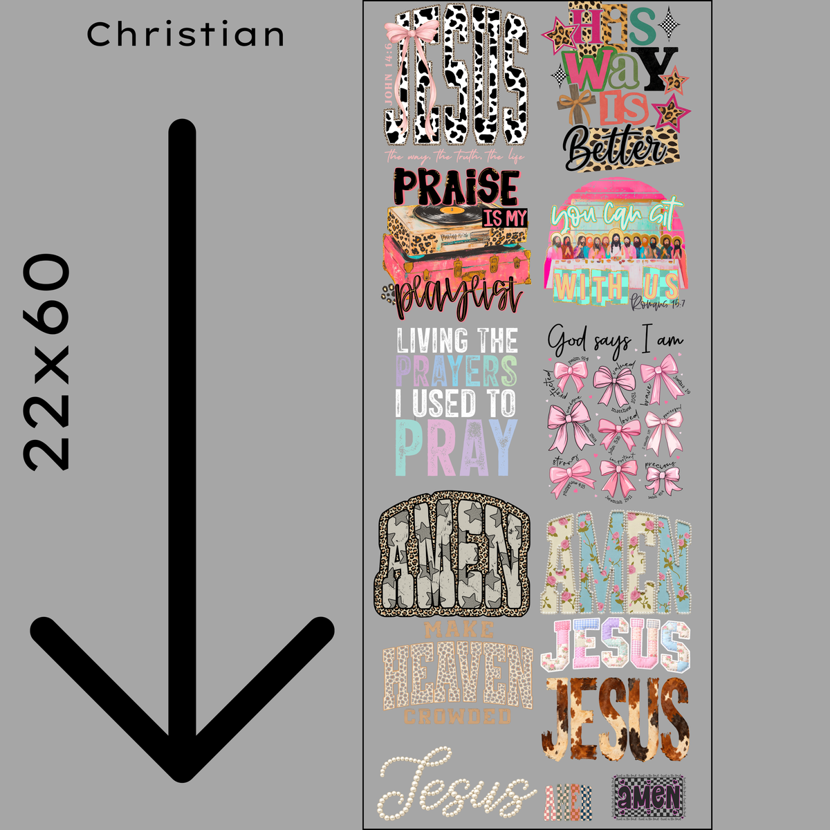 Christian Gang Sheet