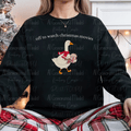 Christmas Movies Goose White