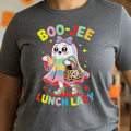 Colorful Boo-Jee Lunch Lady