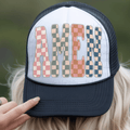 Colorful Checkered Amen