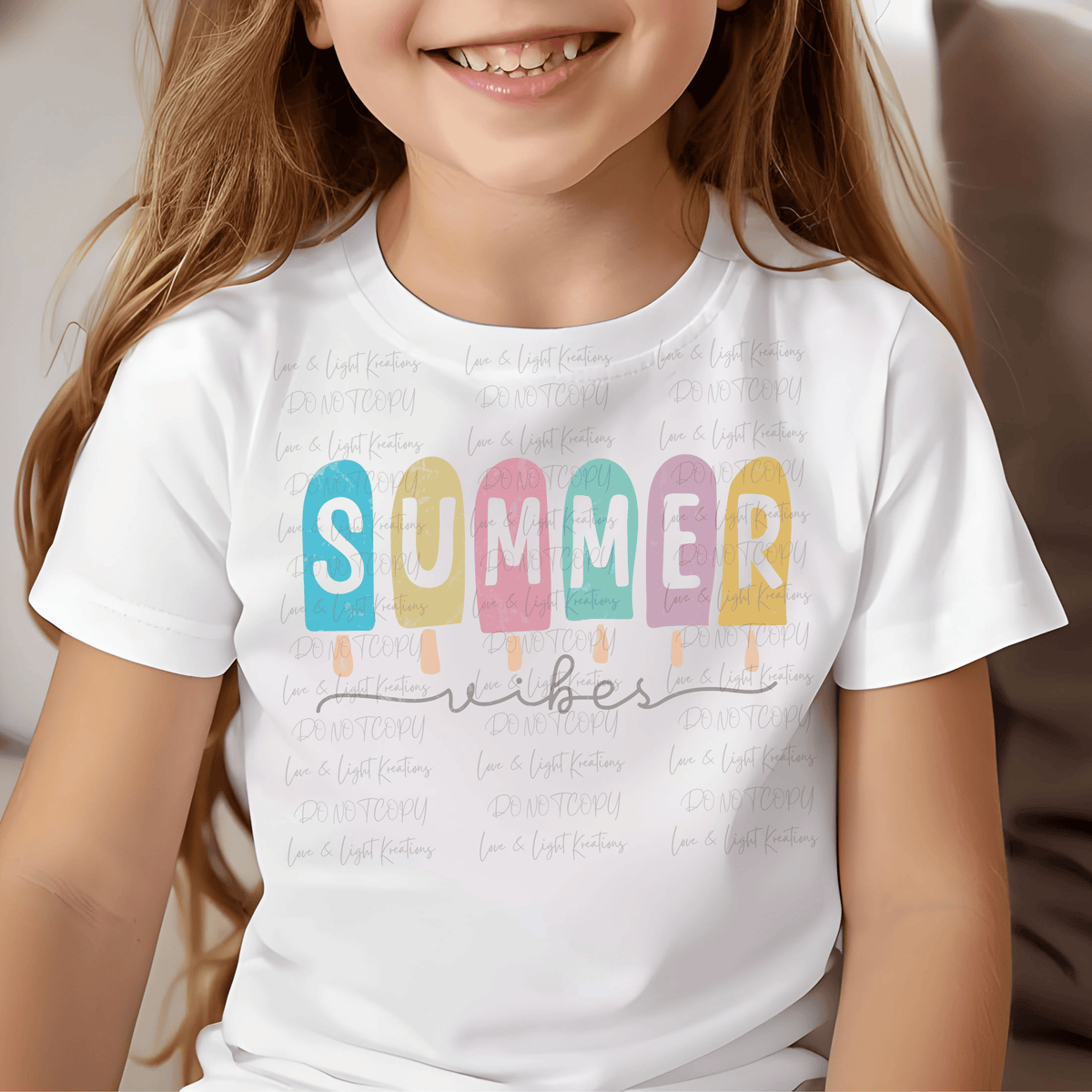 Colorful Popsicles Summer Vibes