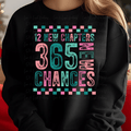 Colorful Retro 12 New Chapters 365 New Chances Distressed