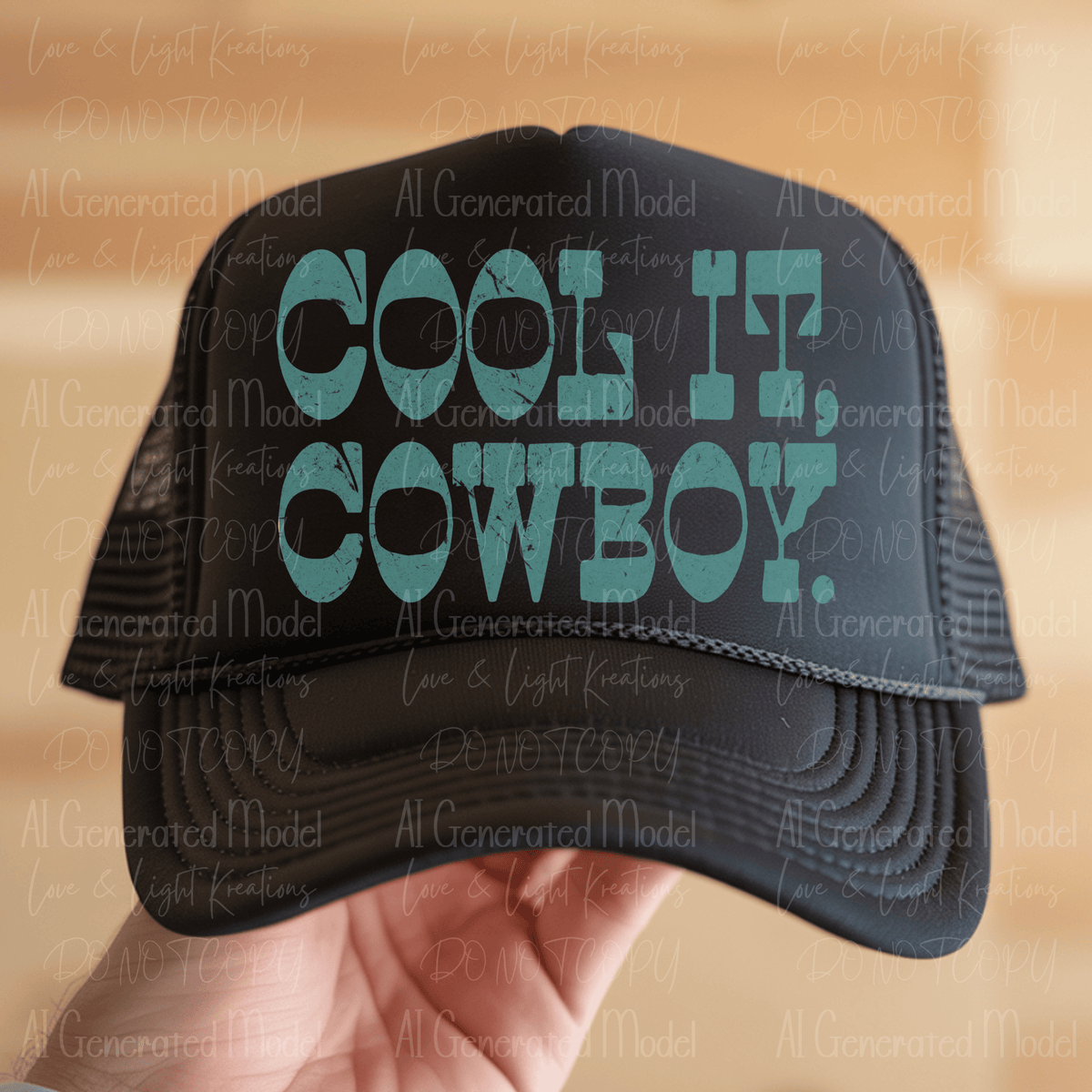Cool It Cowboy Teal