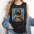 Cool Summer Alligator with Sunglasses and Hat