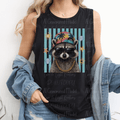 Cool Summer Racoon with Sunglasses and Hat