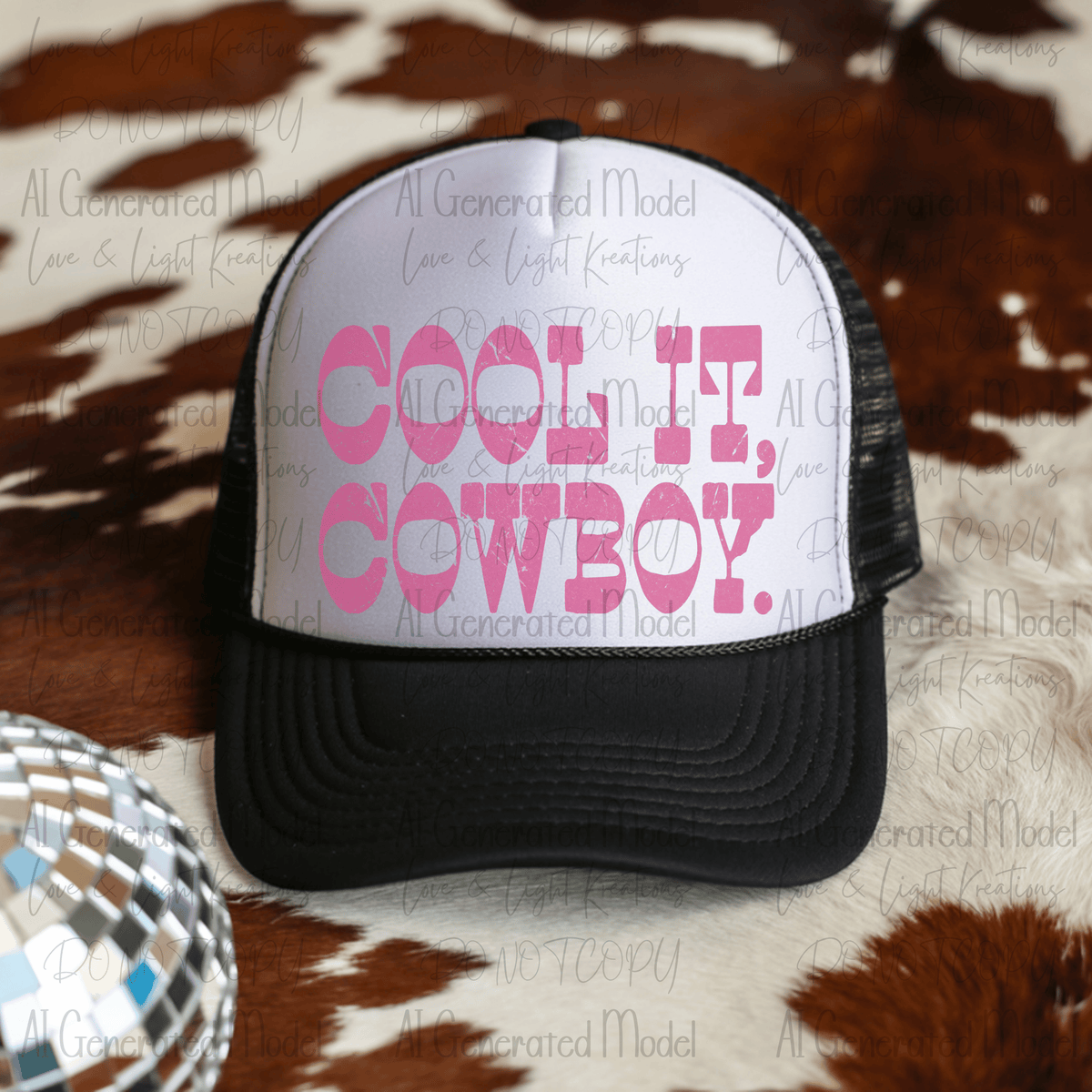 Cool it Cowboy Pink