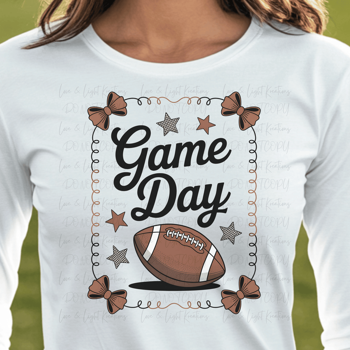 Coquette Bow Game Day