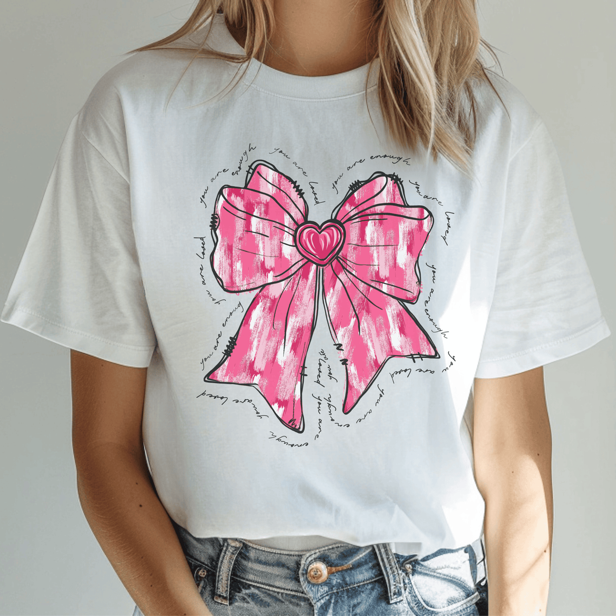 Coquette Bow You are Love and Enough