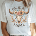 Country Mama with Skull and Florals