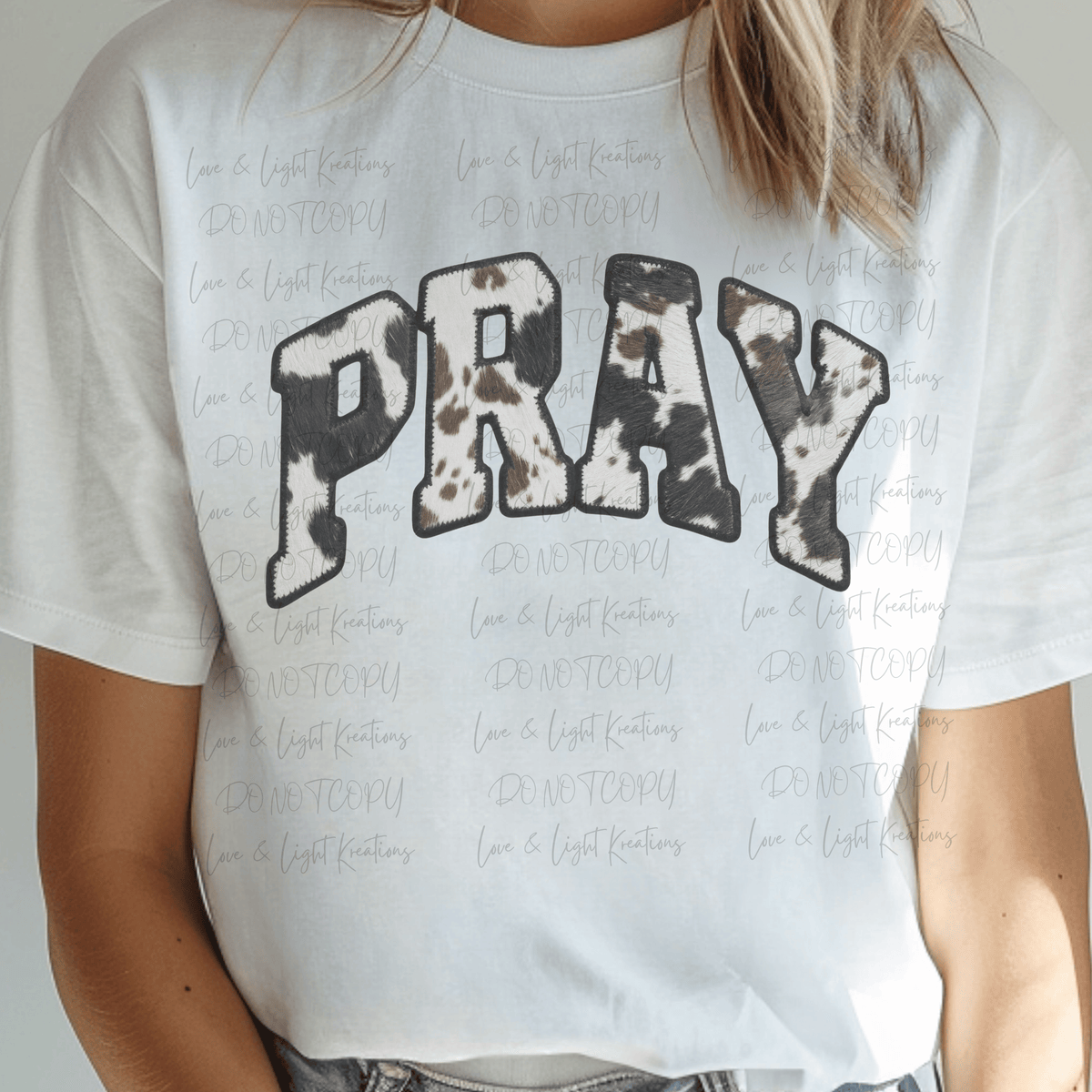 Cow Print Pray