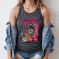 Cowboy Killer Bright Pink Edgy Western