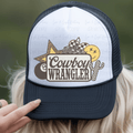 Cowboy Wrangler with Yellow and Checkered Elements