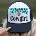 Cowgirl Turquoise Jewelry and Leopard Print