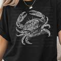 Crab White Sketch