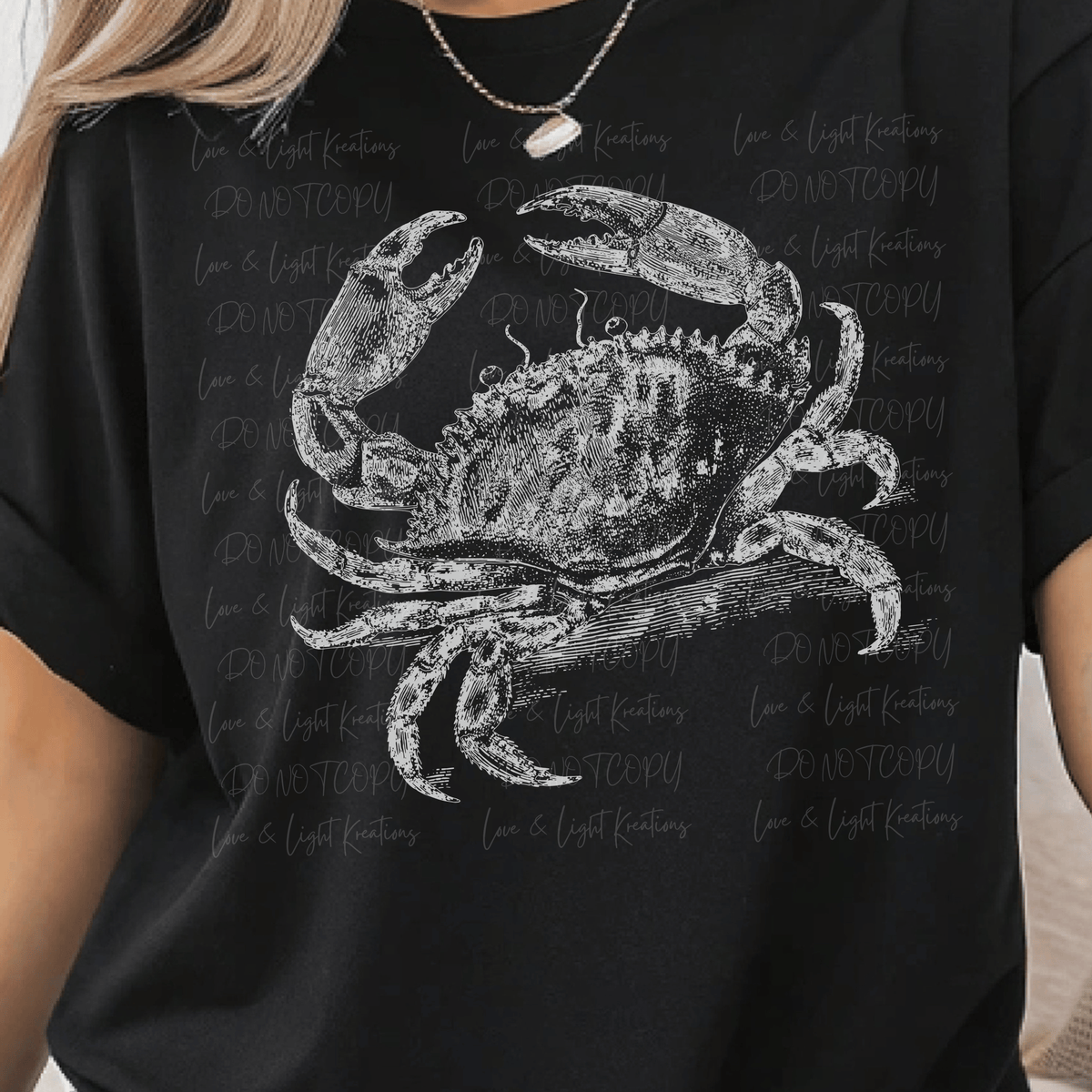 Crab White Sketch