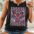 Crawfish Season Distressed in Red, White, and Blue