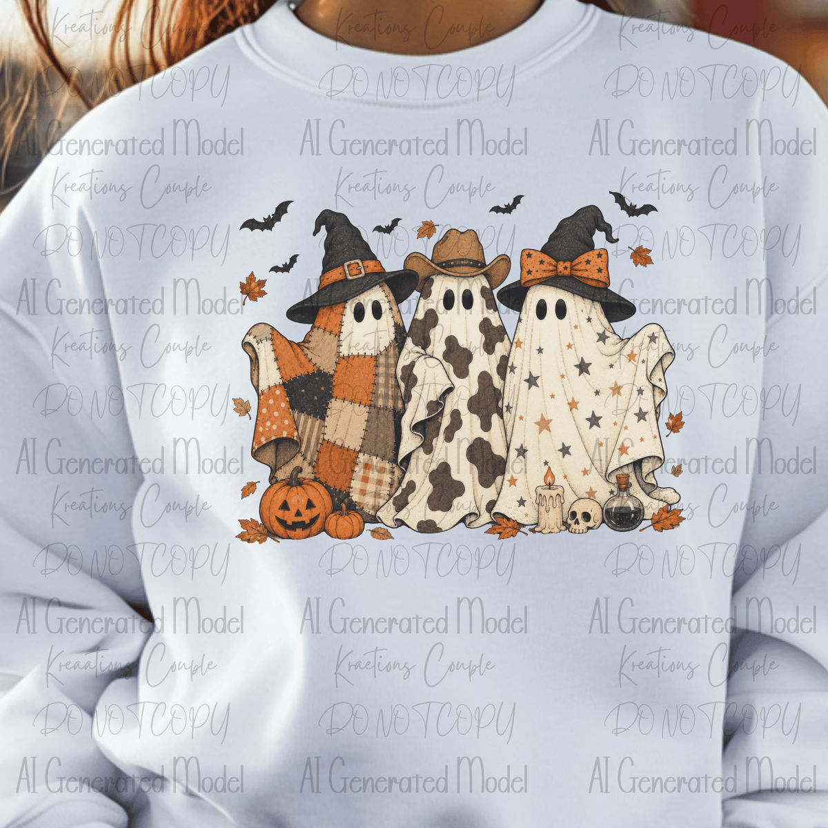 Cute Western Ghosts