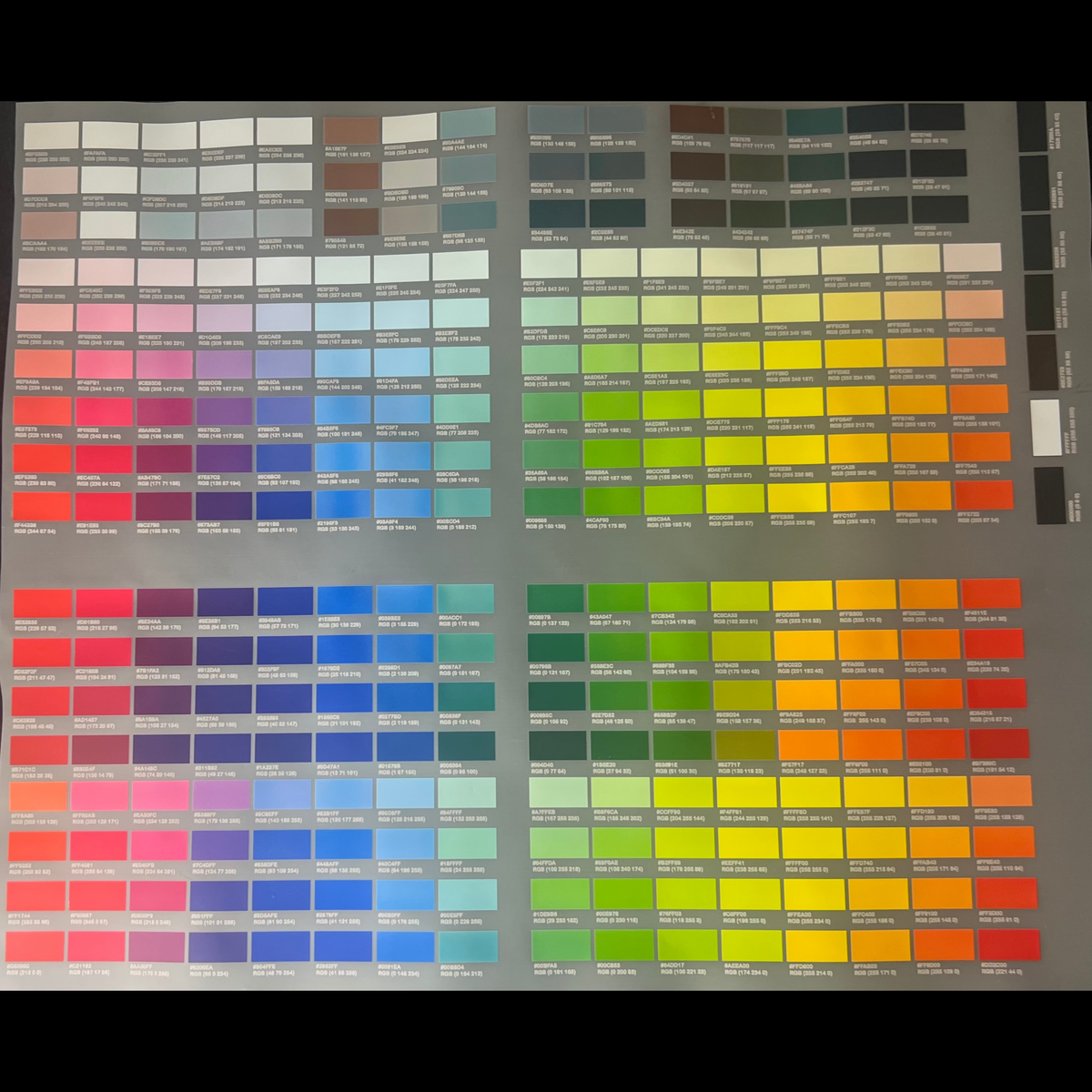 DTF Color Swatch
