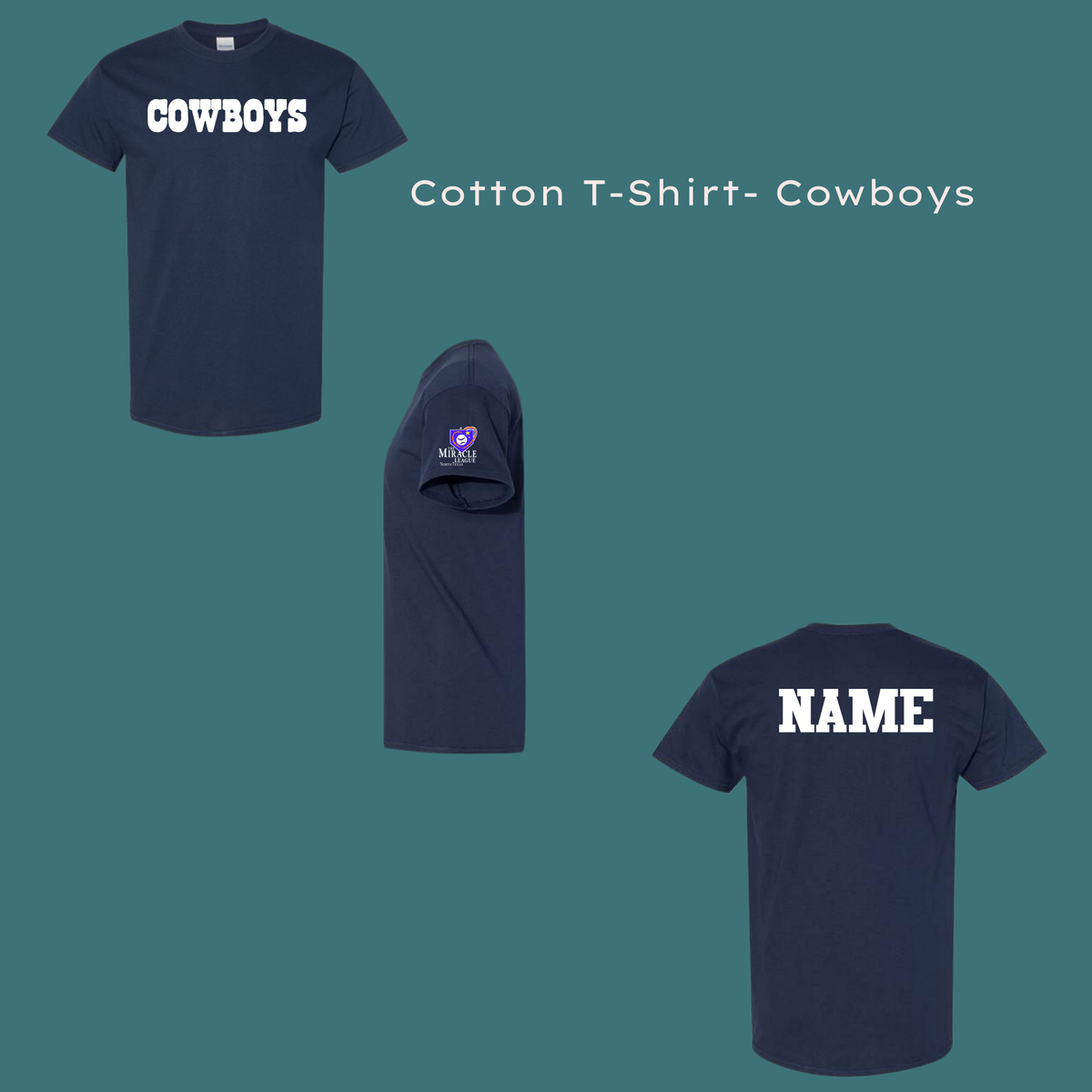 Miracle League of North Texas Fan Team Shirt