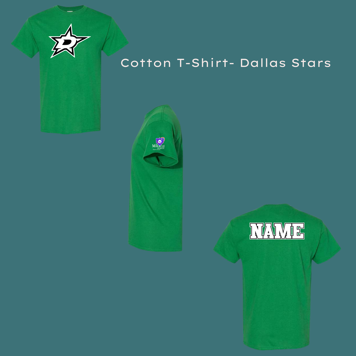 Miracle League of North Texas Fan Team Shirt