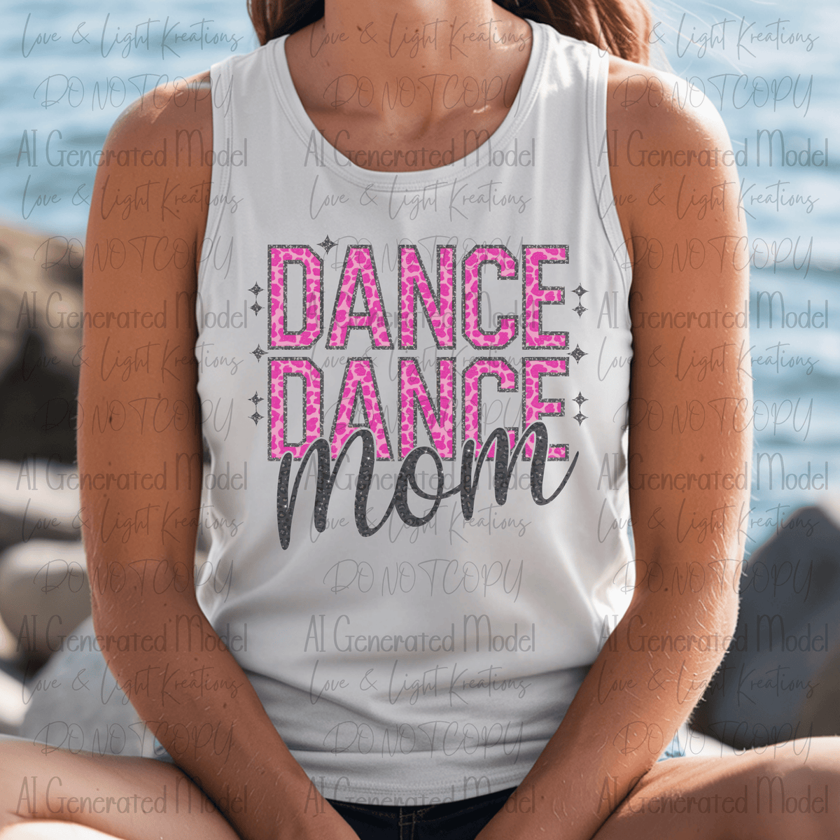 Dance Dance Mom Pink Leopard