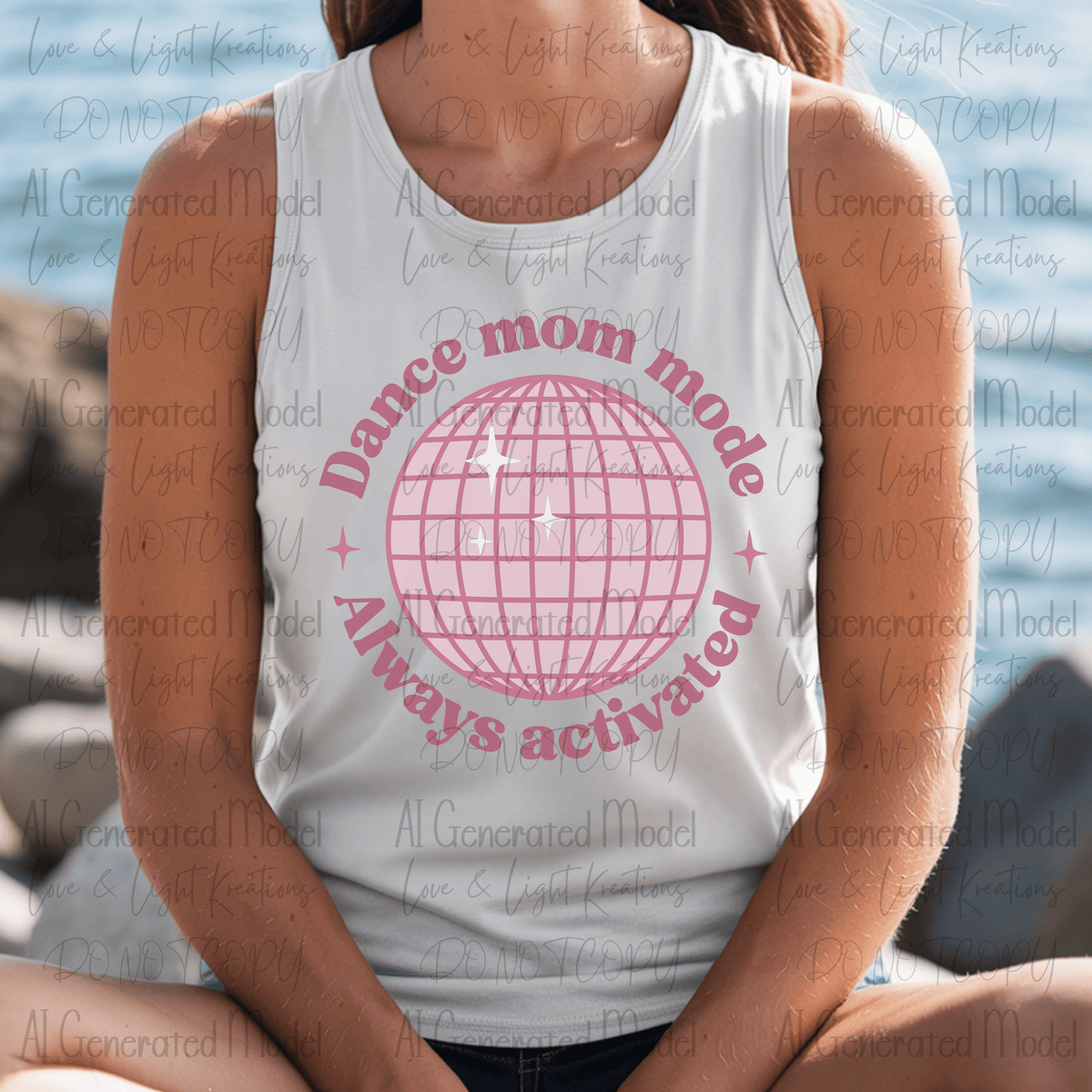 Dance Mom Mode Always Activated Pink Disco Ball