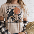 Distressed Raven Ghost and Cow Skull