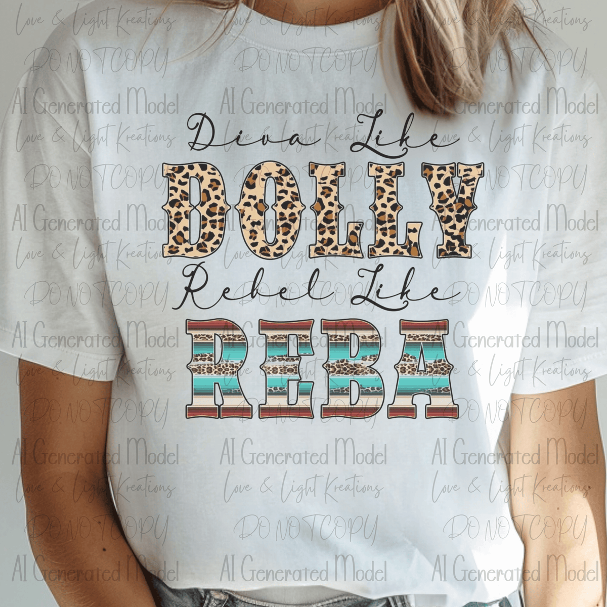 Diva Like Dolly Rebel Like Reba