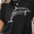 Dolphin White Sketch