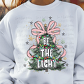 Doodle Coquette Bow Be the Light Tree