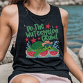 Do the Watermelon Crawl with a Turtle and Watermelon Slices