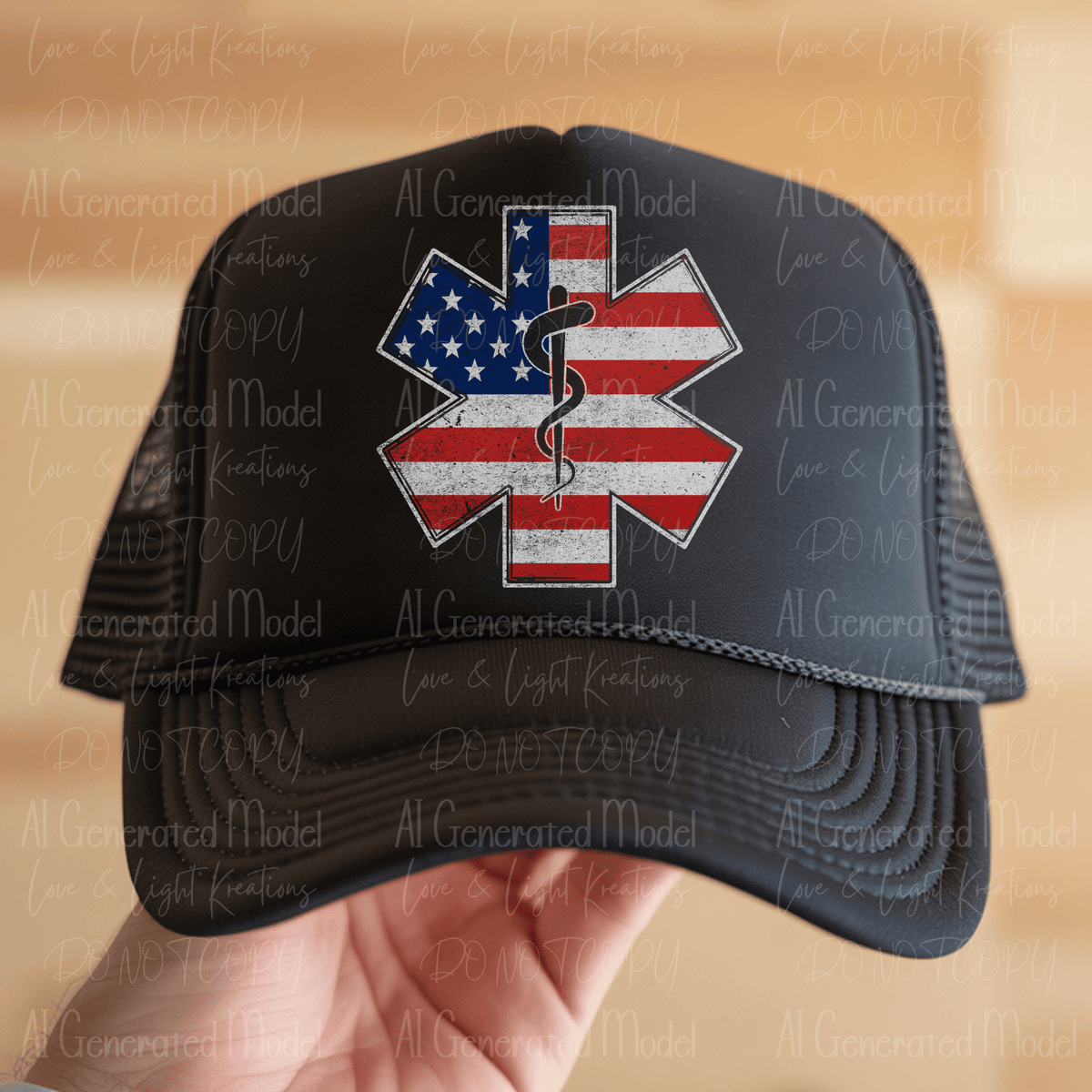 EMS American Flag
