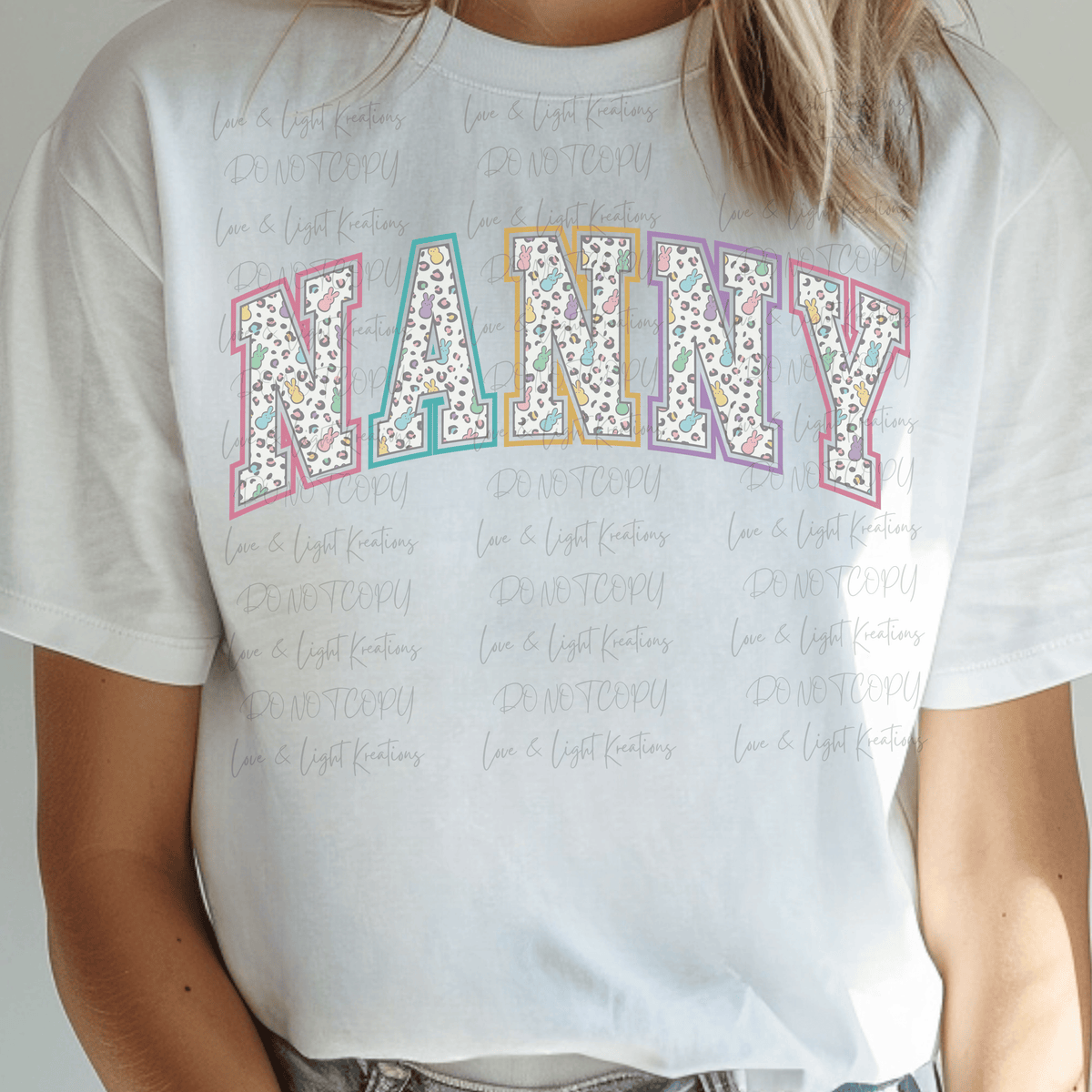 Easter Marshmallow Bunnies Nanny