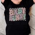 Easter Retro Pastel Baby Bunny Checkered