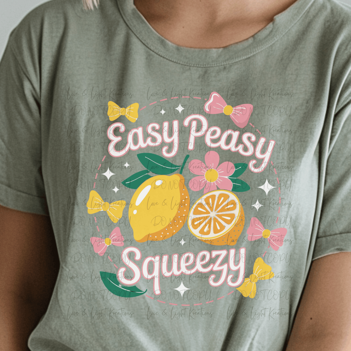 Easy Peasy Lemon Squeezy Pink Bows