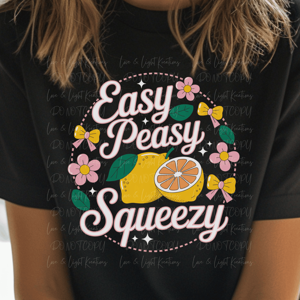 Easy Peasy Lemon Squeezy Pink Bows and Florals