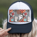 Edgy Western Hat Background