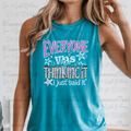 Everyone Was thinking It I Just Said It Pink and Leopard Print White Font